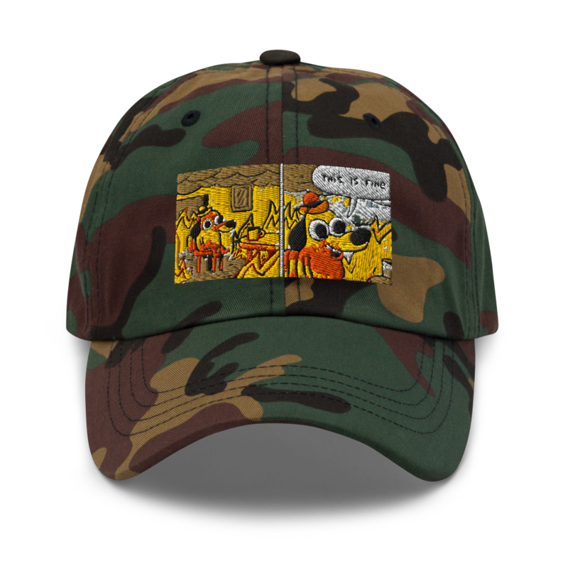 This Is Fine product mockup