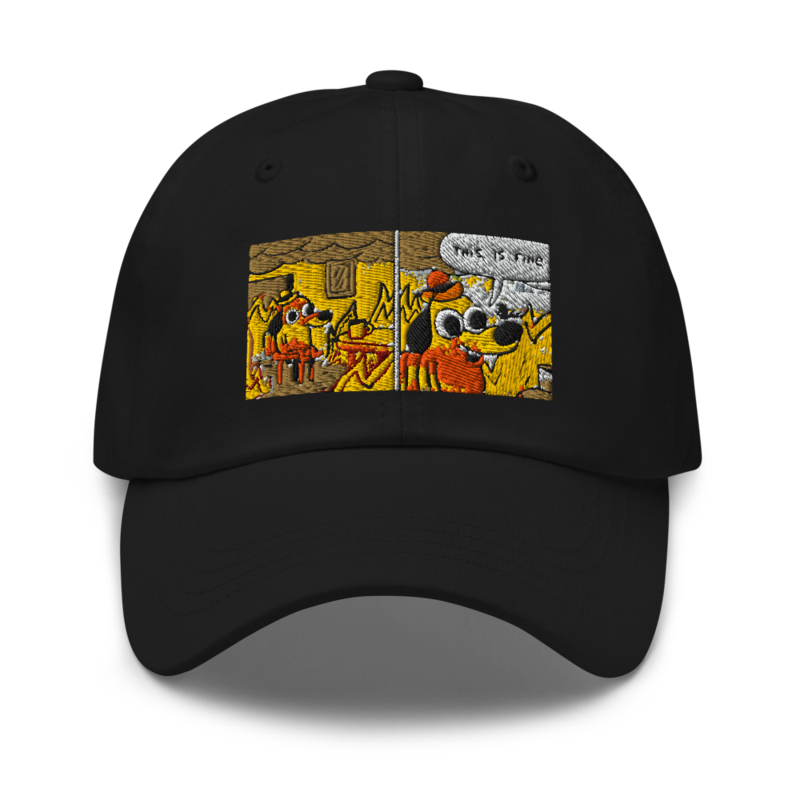 This Is Fine product mockup