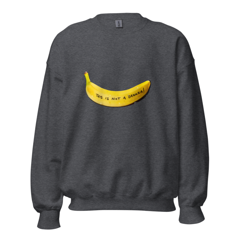 This is a banana Sweatshirt mockup